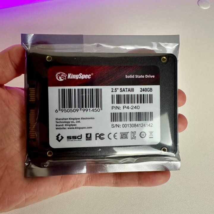 SSD Накопитель 240-512Gb (Новый)