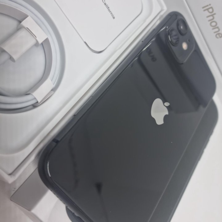 iPhone 11 64GB на 2SIM Black Как новый