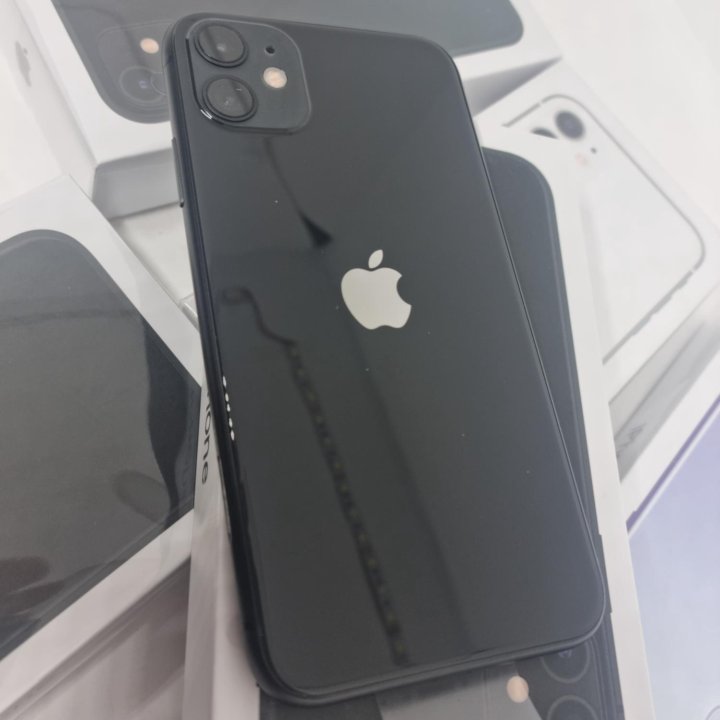 iPhone 11 256GB на 2SIM-карты Black Как новый