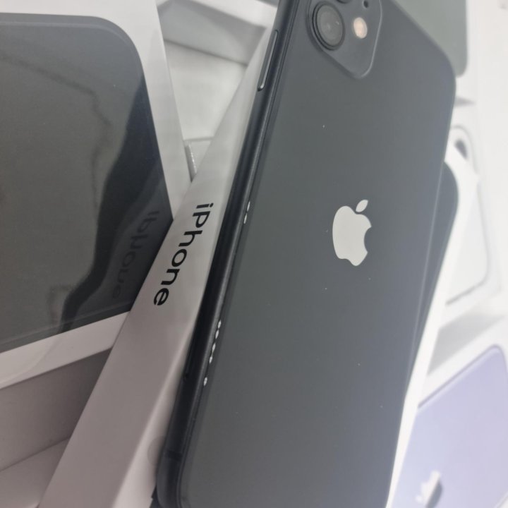 iPhone 11 256GB на 2SIM-карты Black Как новый