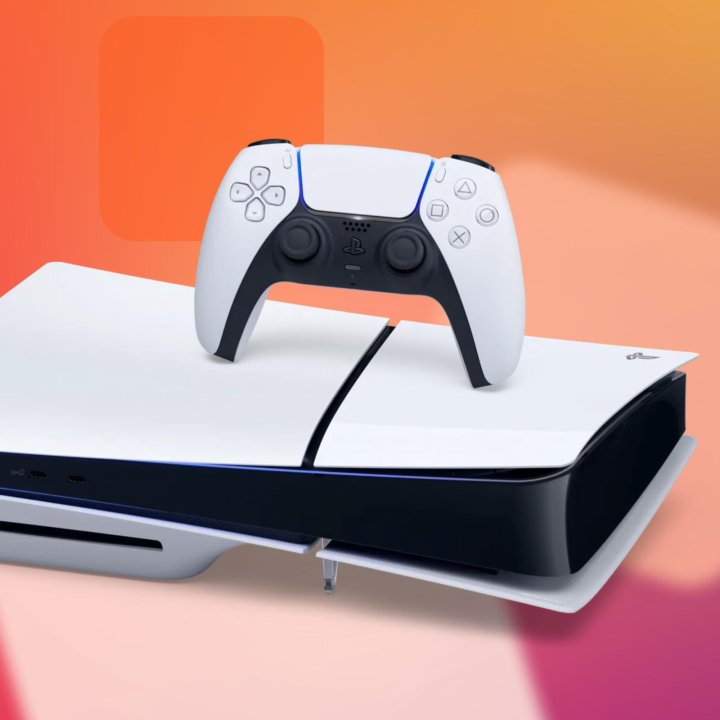 PlayStation 5 Slim, Дисковод, Гарантия + Игры