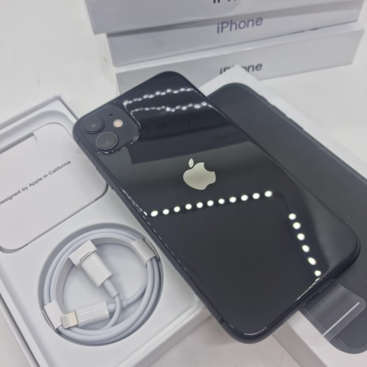 iPhone 11 64GB на 2SIM Black Как новый