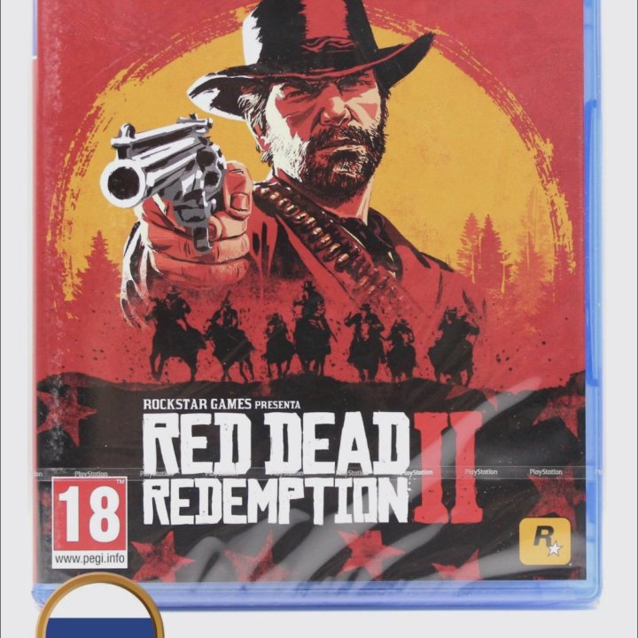  новый диск Red Dead Redemption 2 PS4 (PS5)