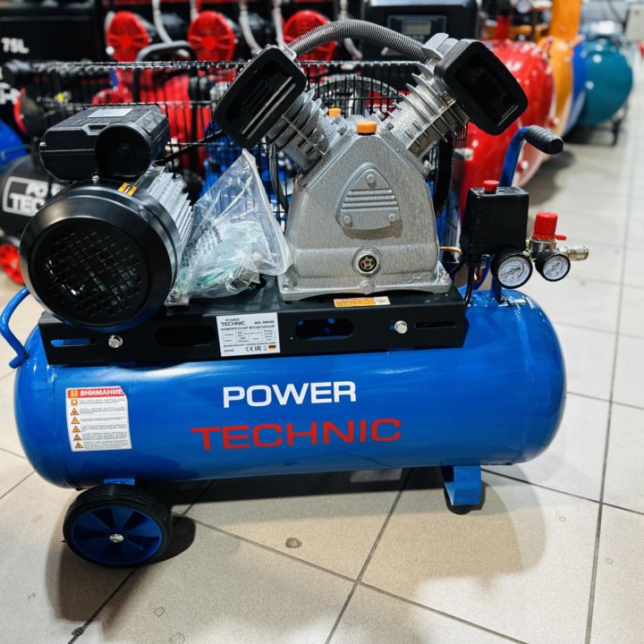 Воздушный компрессор Power Technic 500/50 220V