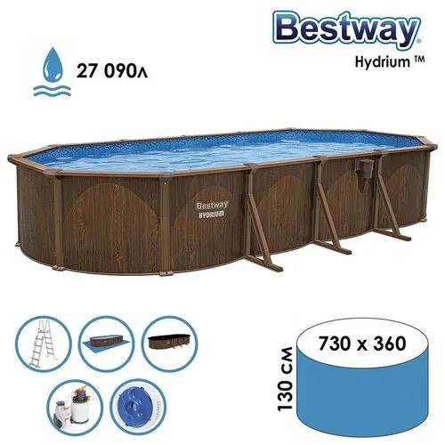 Бассейн каркасный 561CW Bestway 7,32*3,66*1,32