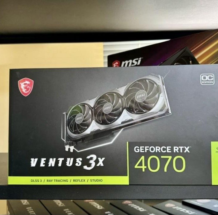 RTX 4070 12gb MSi ventus X3