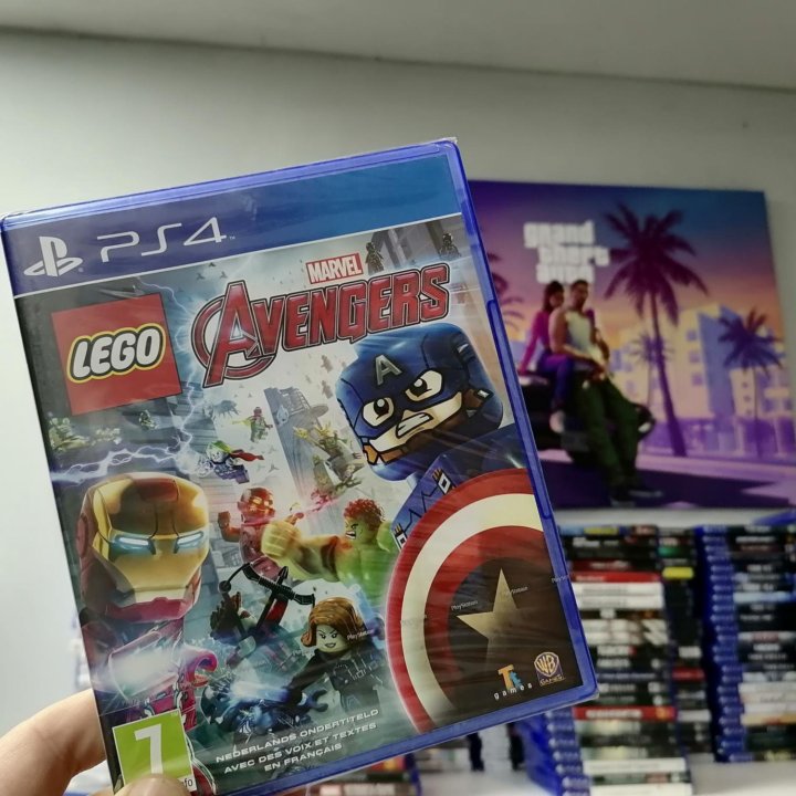 Lego Marvel Avengers Новый PS4 /PS5