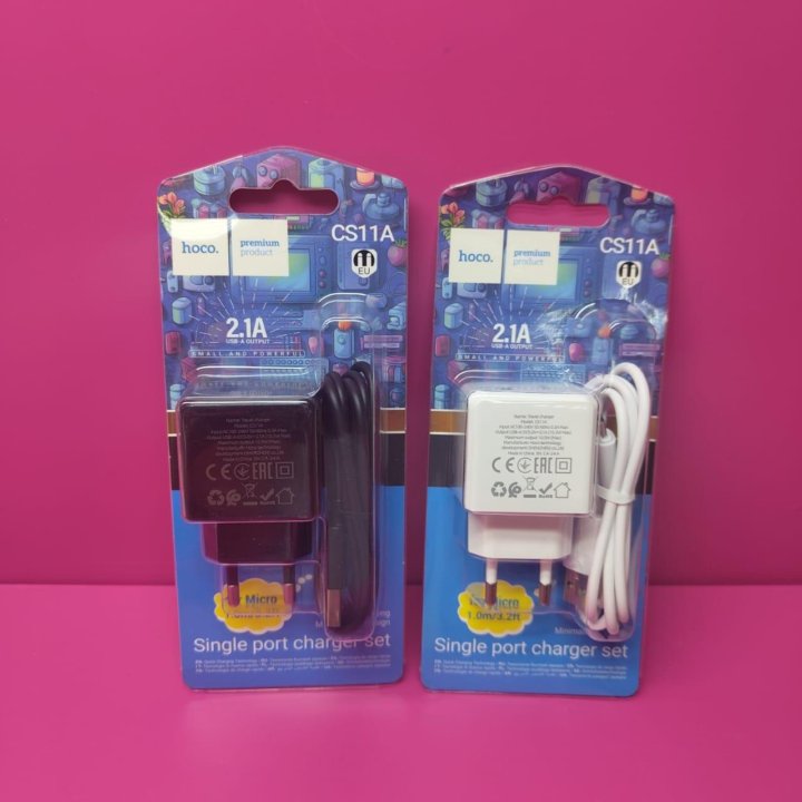 HOCO с кабелем MicroUSB C106A CS11A