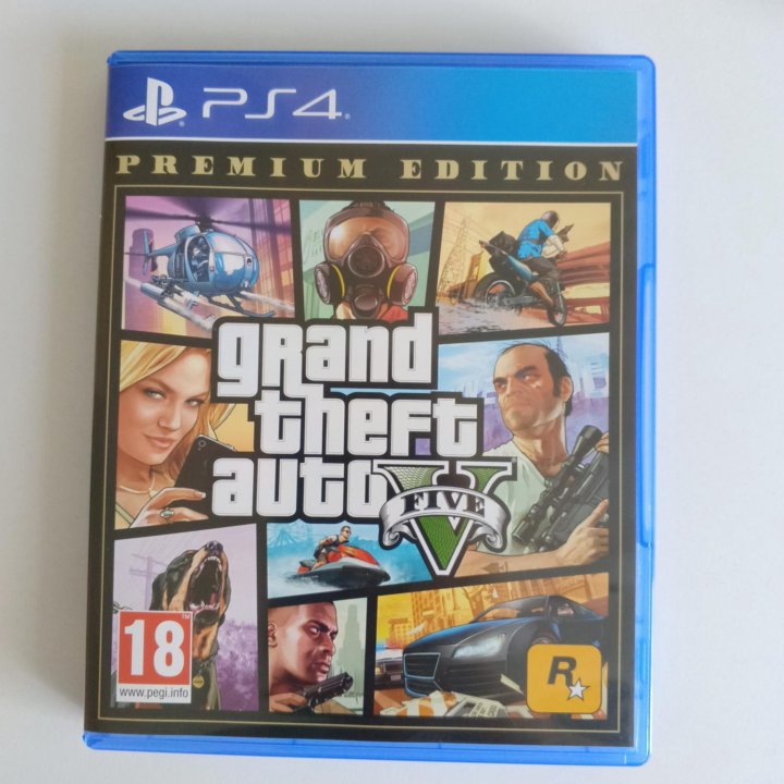 Диск GTA V На PlayStation 4