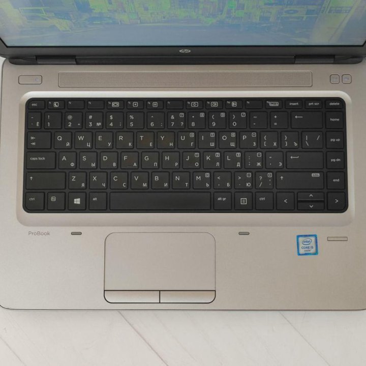 Тонкий мощный ноутбук Hp ProBook i5-6200U SSD 14