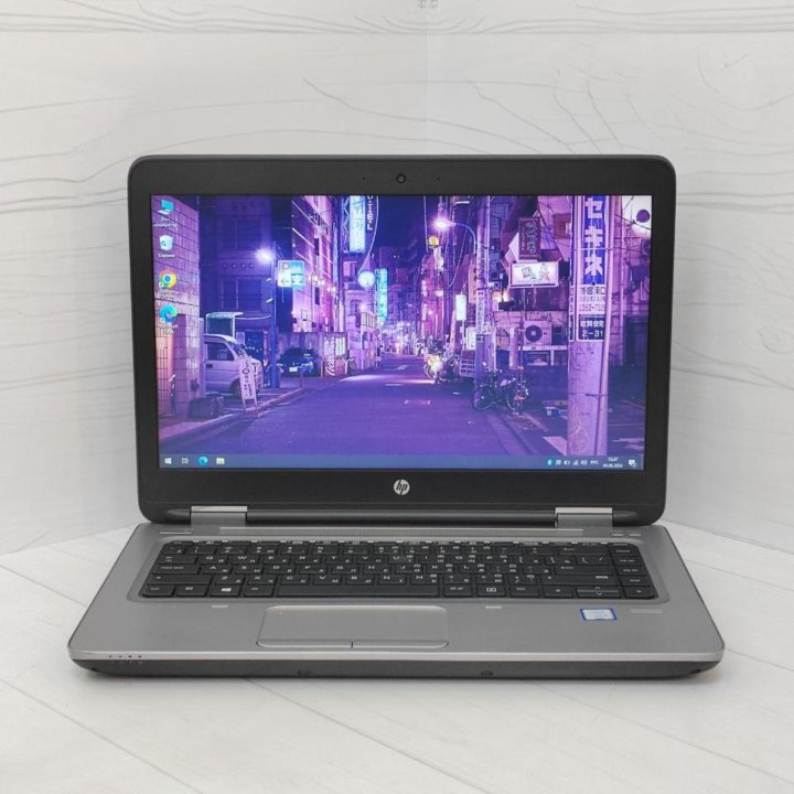 Тонкий мощный ноутбук Hp ProBook i5-6200U SSD 14