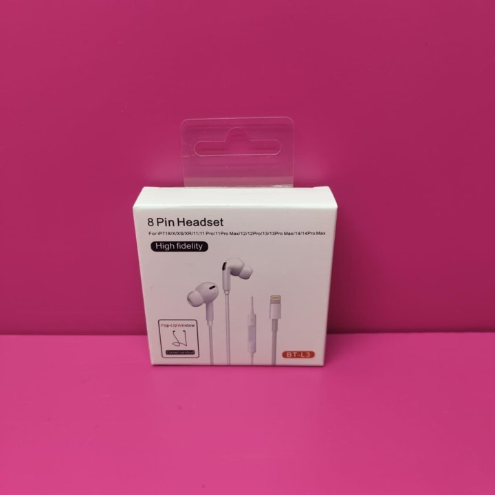 Проводные наушники EarPods Lightning