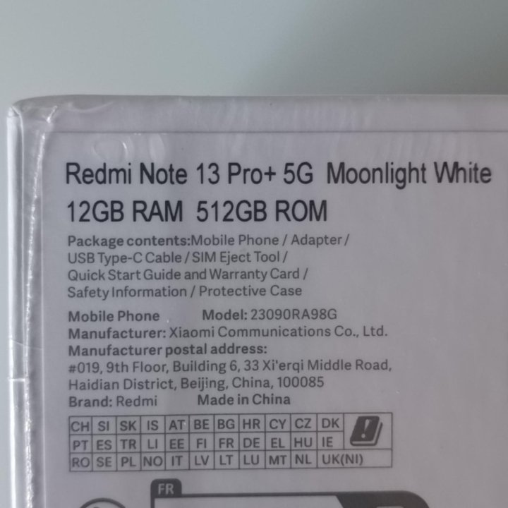 Xiaomi Redmi Note 13 pro+