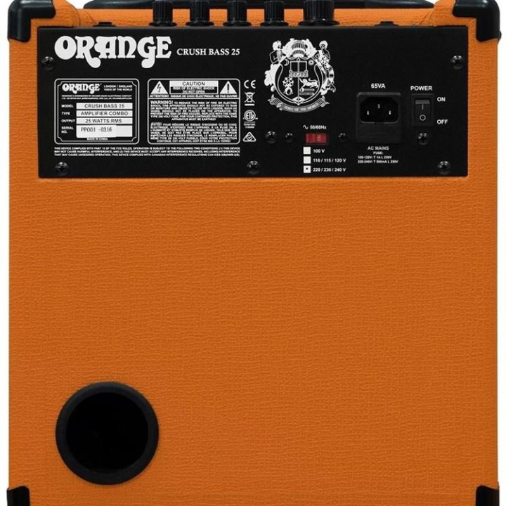 Комбоусилитель для бас-гитары Orange Amps Crush Bass 25