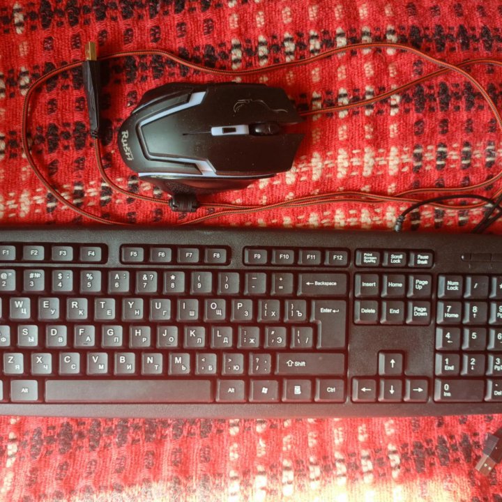 Мышь игровая + клавиатура