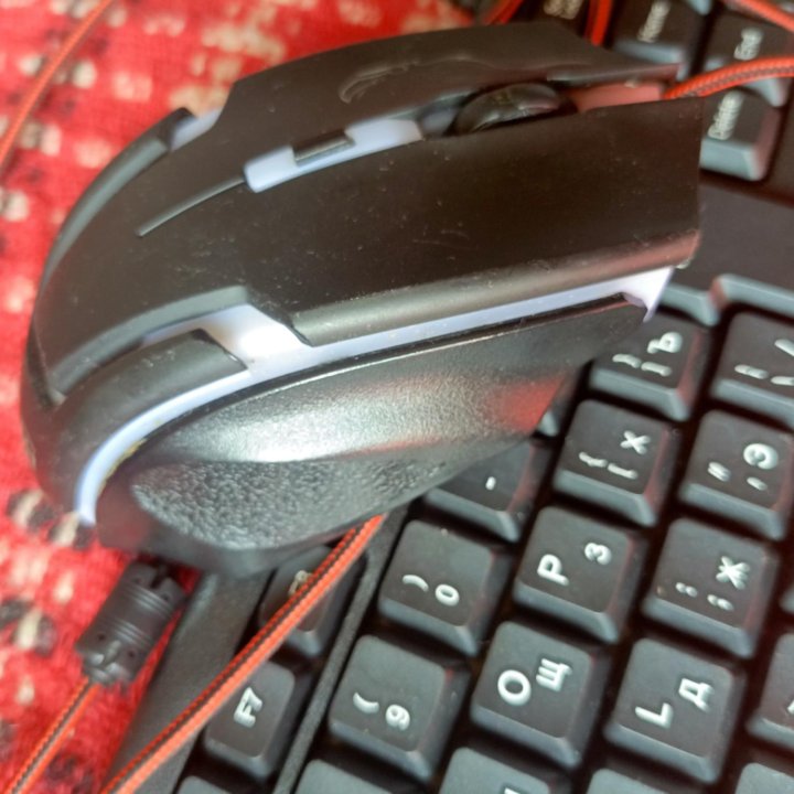 Мышь игровая + клавиатура