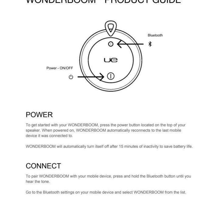 Bluetooth колонка Logitech UE Wonderboom 3