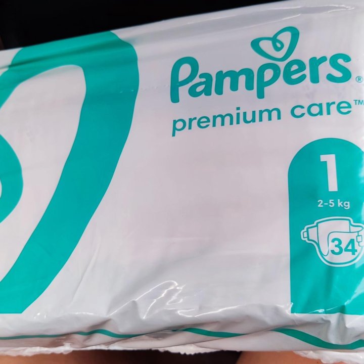 Подгузники Pampers premium care 1