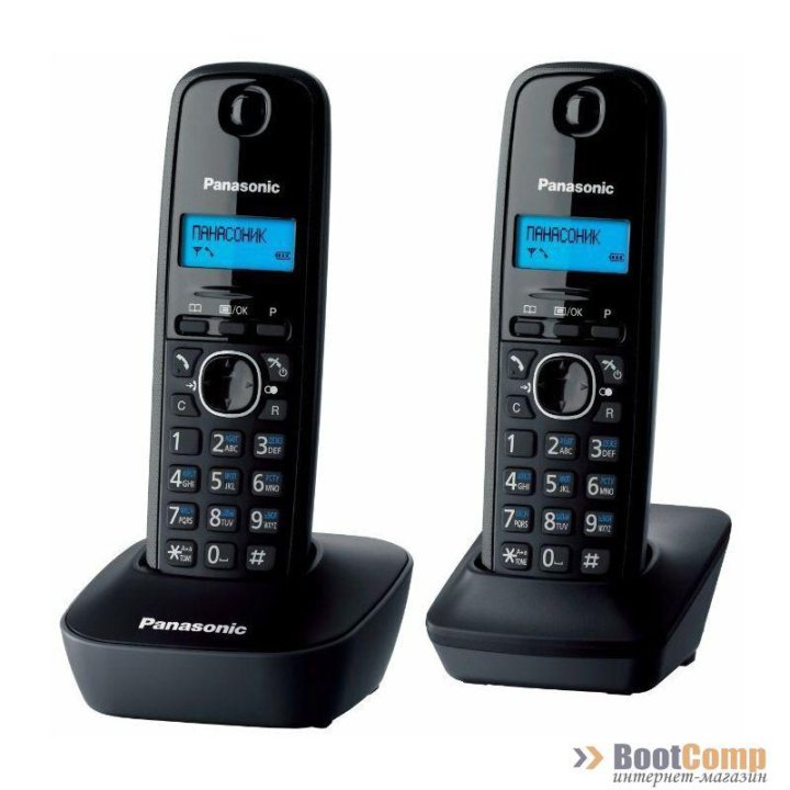 Телефон Panasonic KX-TG1612RUН 2 трубки