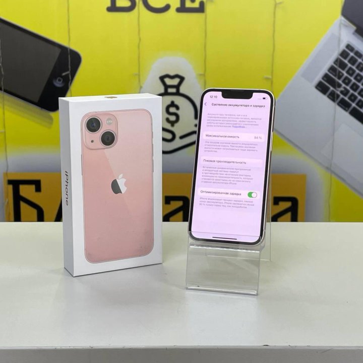 iPhone 13 mini 128gb розовый