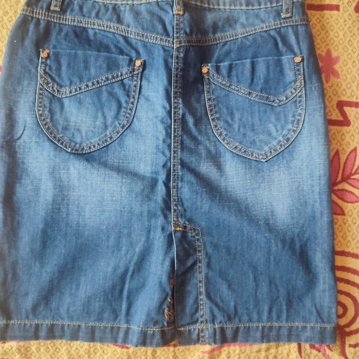 Джинсовая юбка