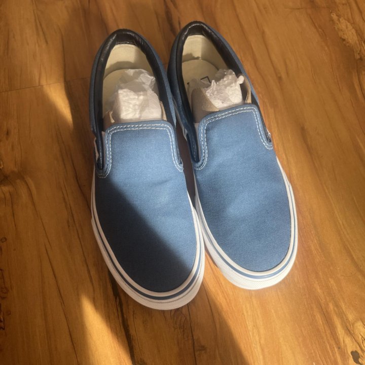 Новые оригинальные кеды слипоны Vans Slip-On