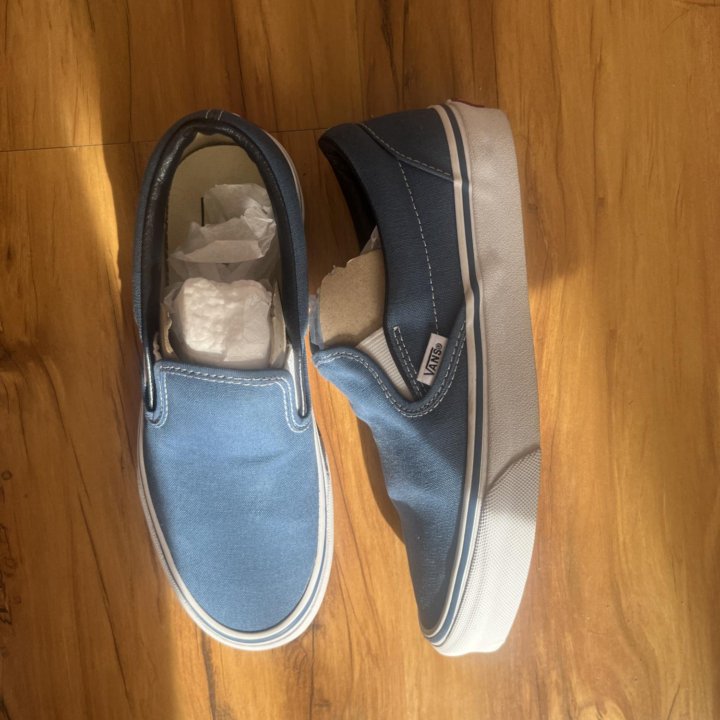 Новые оригинальные кеды слипоны Vans Slip-On