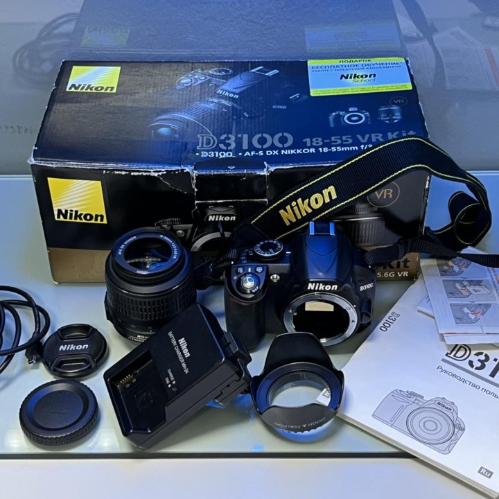 Зеркальный фотоаппарат Nikon D3100 kit 18-55 VR