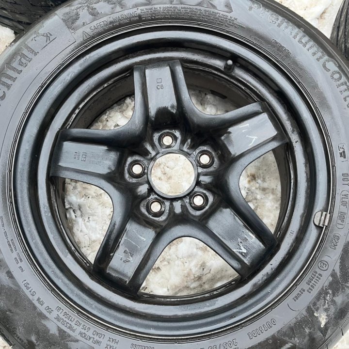 Лето Continental 205/55 R16 Диски Opel 5x110 D65.1