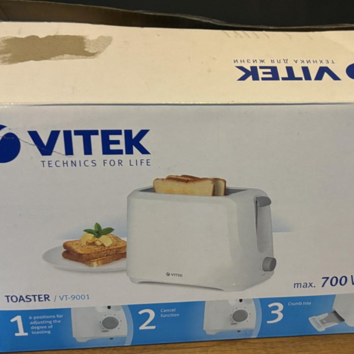 Тостер Vitek VT-9001