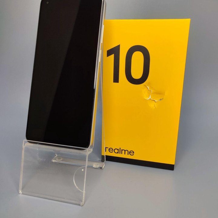 Телефон Realme 10 4/128 белый Б/У