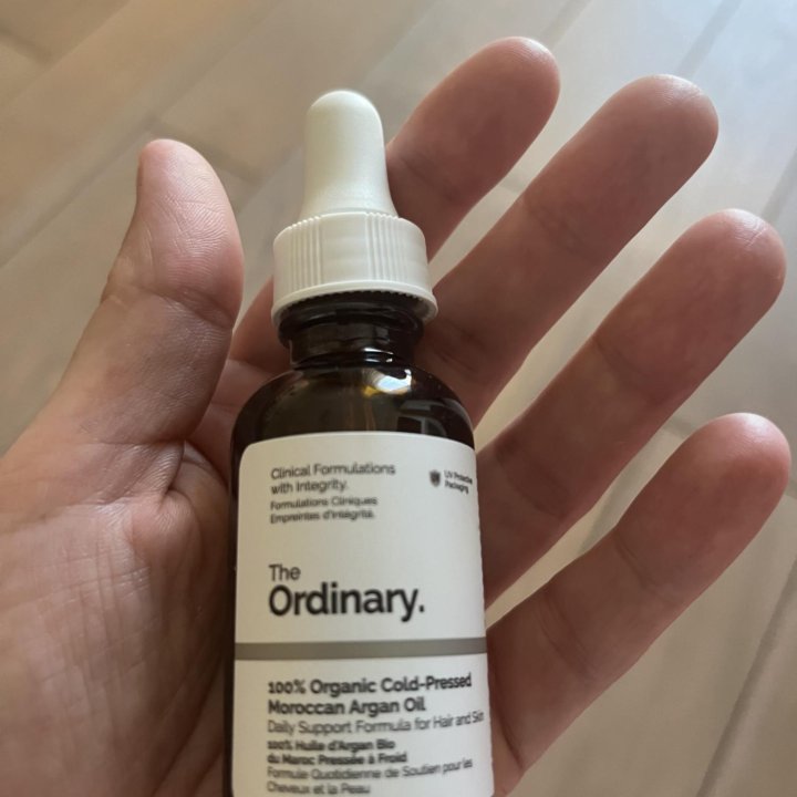 100% аргановое масло для кожи и волос the Ordinary