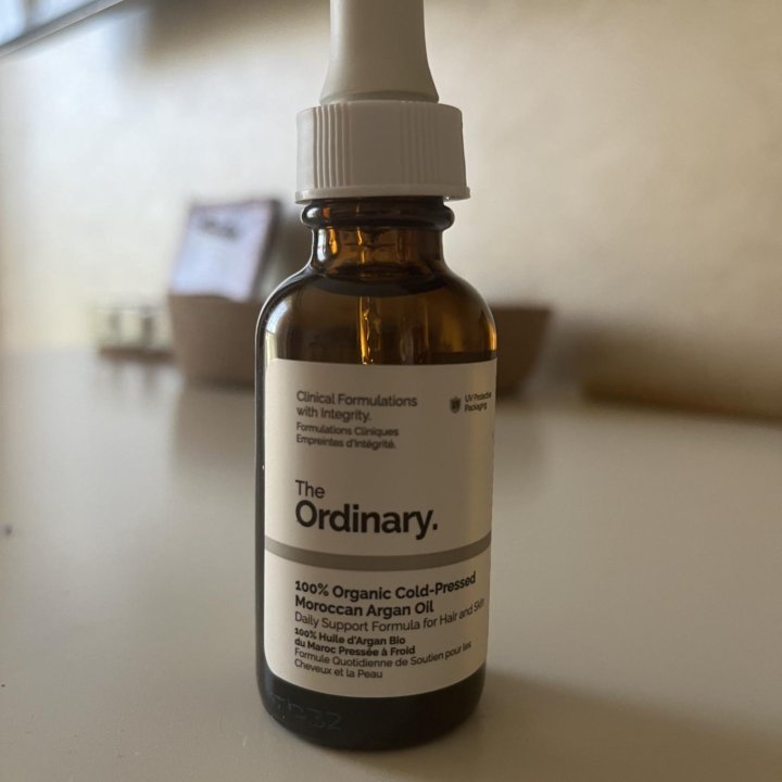 100% аргановое масло для кожи и волос the Ordinary