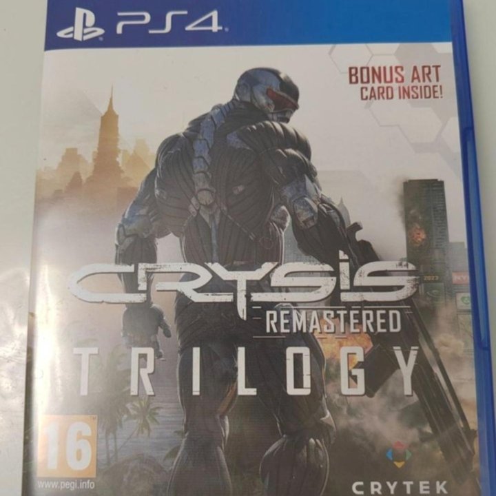 Crysis remastered trilogy ps4