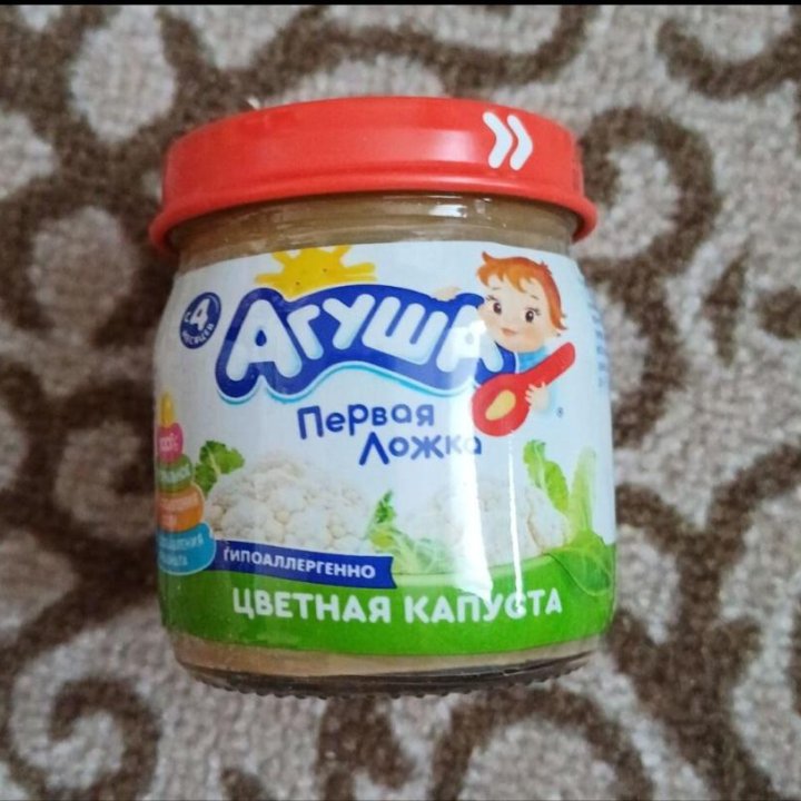 Пюрешки Агуша