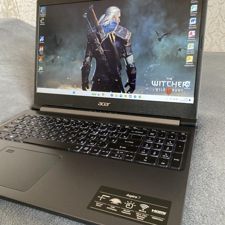 Игровой ноутбук Acer(IPS/i7/SSD512/1650)