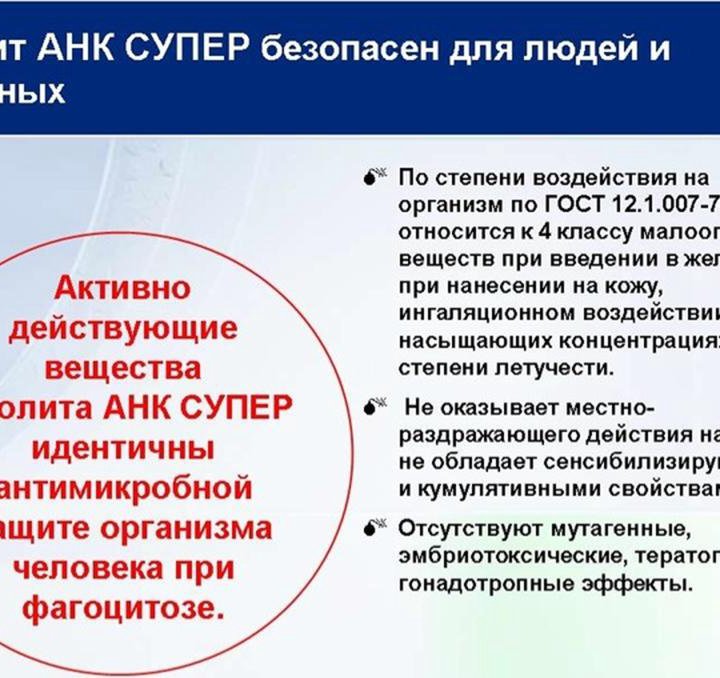 Анолит Средство дезинфекции от производителя