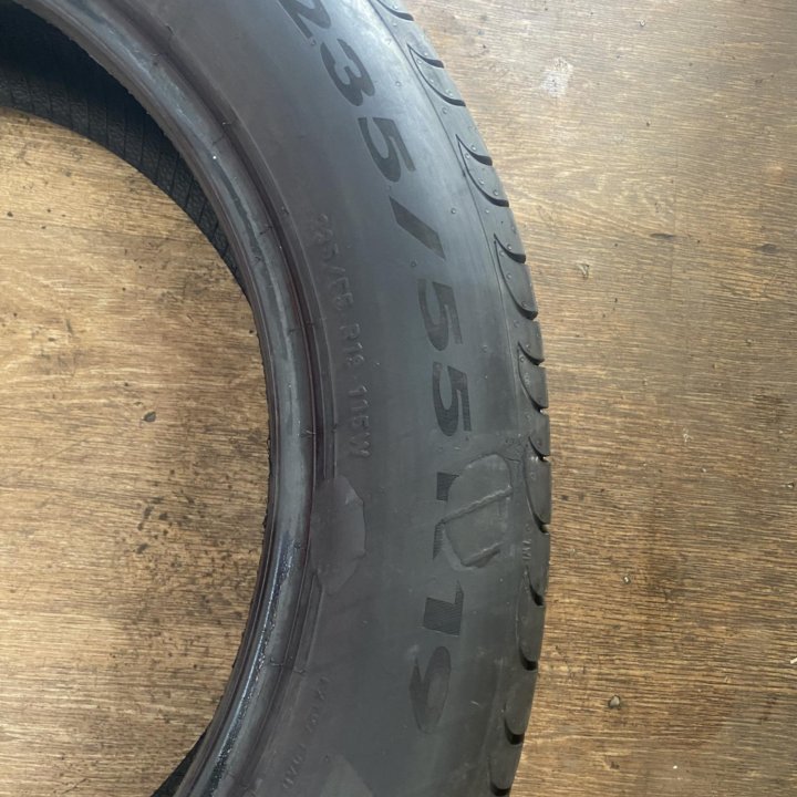 235/55/19 одиночка Pirelli 2024