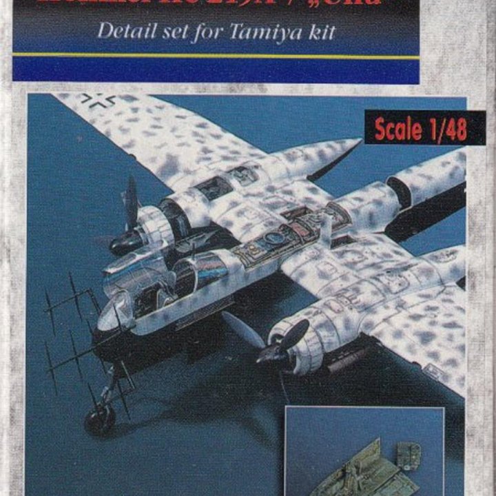 Aires 4042 for He 219A-7, Tamiya 1/48