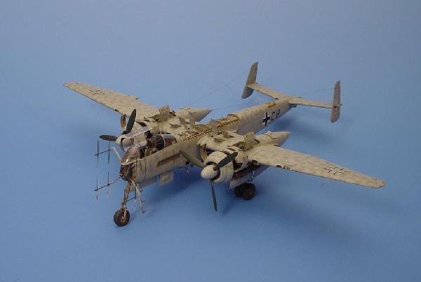 Aires 4042 for He 219A-7, Tamiya 1/48