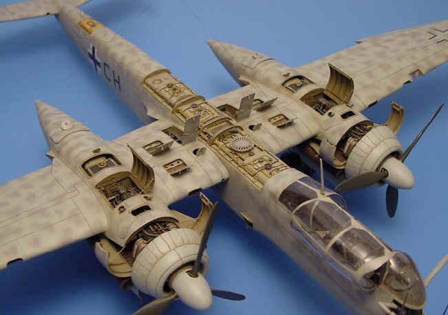 Aires 4042 for He 219A-7, Tamiya 1/48