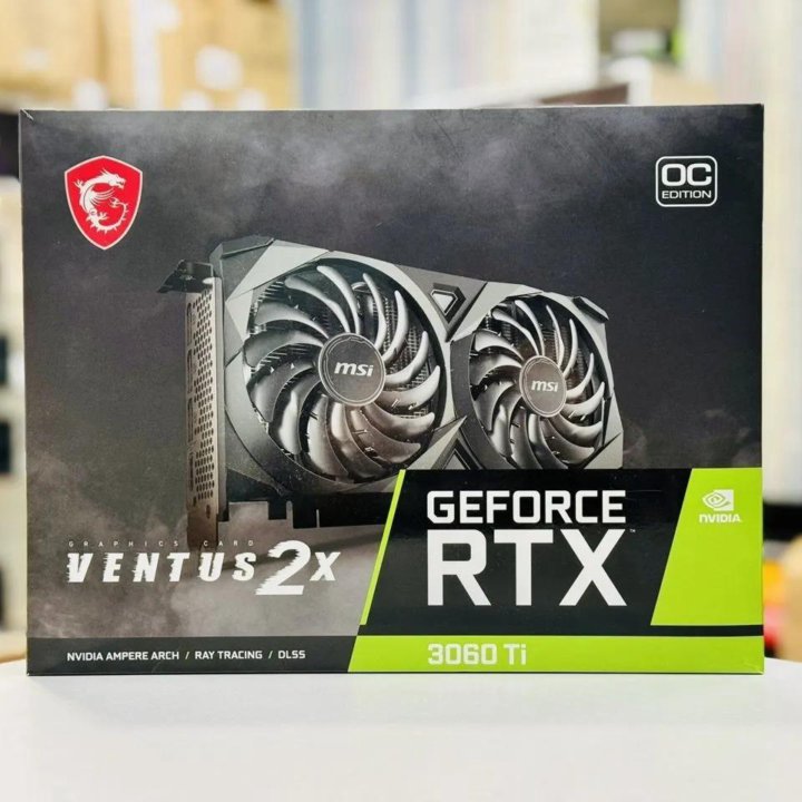 Видеокарта MSI GeForce RTX 3060Ti Ventus 2X OC 8GB