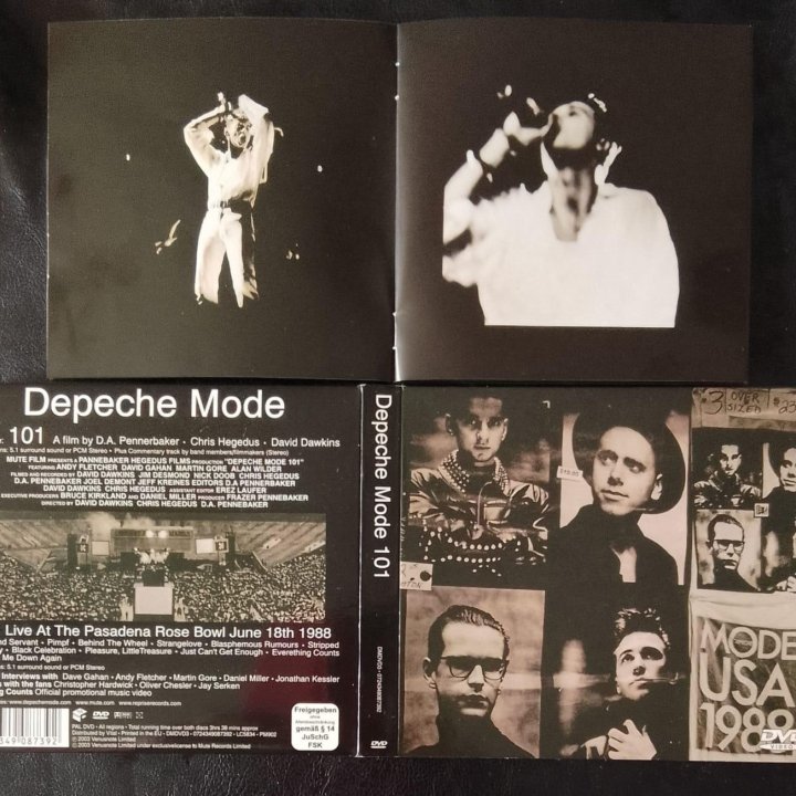 DVD 2 set Depeche Mode 101