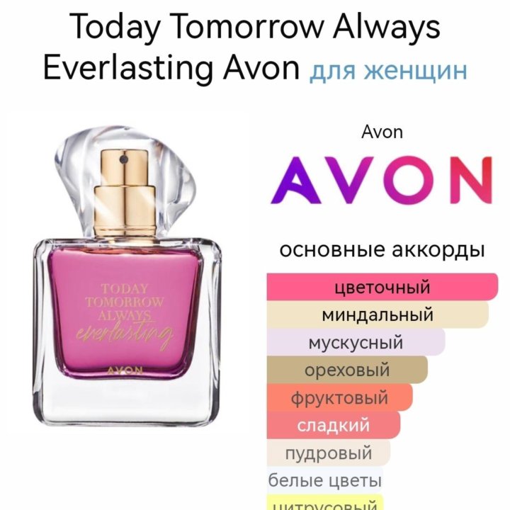 Парфюмерная вода Avon TTA Everlasting