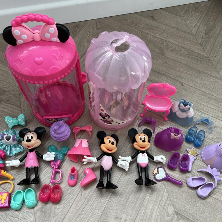 Disney Minnie Mouse игровые наборы с Минни Маус