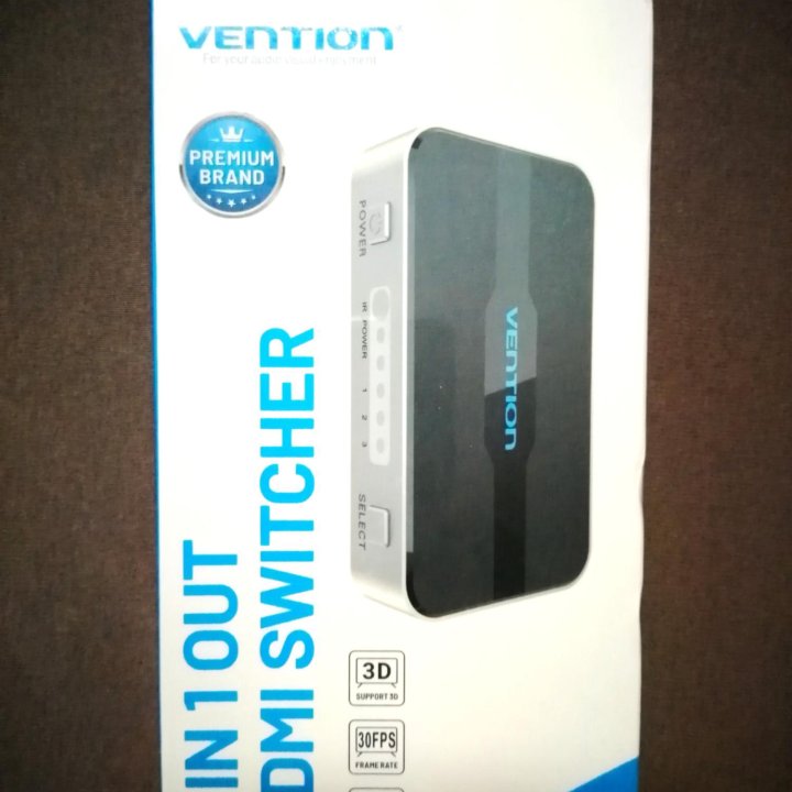 Разветвитель HDMI - Vention (4K - 3D)