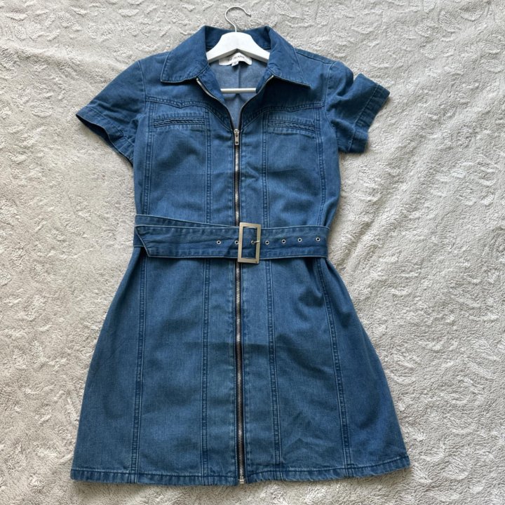 Джинсовое платье