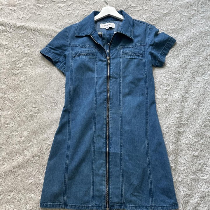 Джинсовое платье