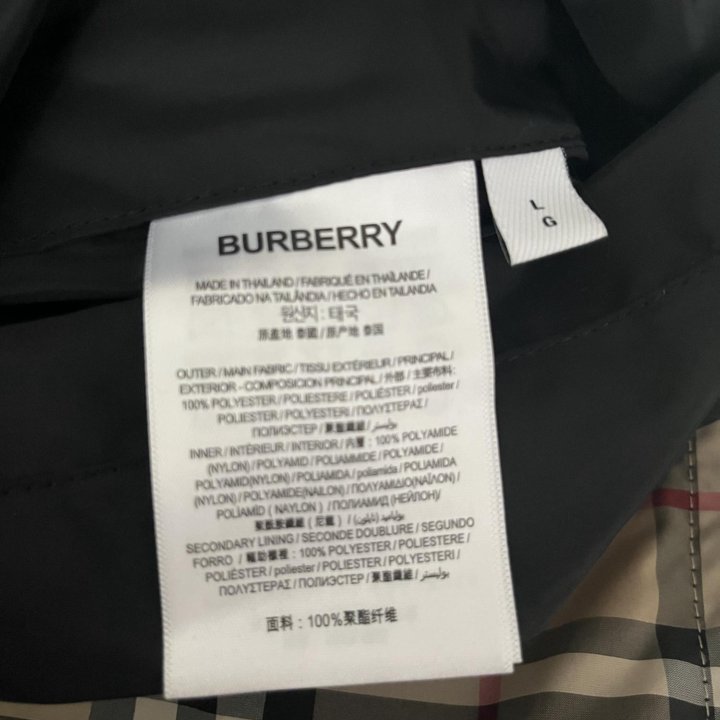 Burberry Reversible Check Jacket