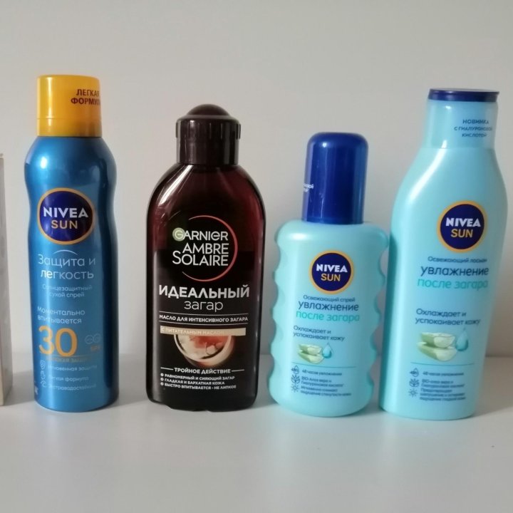 Nivea Sun, Garnier